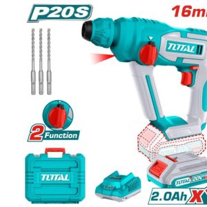 Акумулаторен перфоратор Total Industrial 20V P20S SDS-Plus