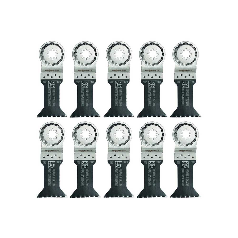 Fein STARLOCK PLUS E-Cut Universal Saw Blade – 1-3/4 (Pack of 10)