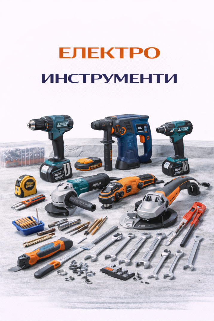 Професионални електроинструменти с кабел – бормашини, перфоратори и къртачи
