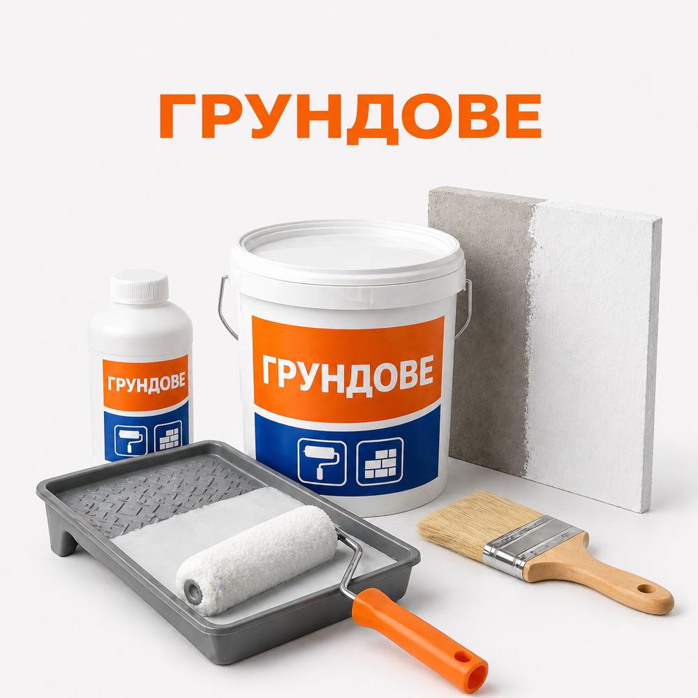 Качествени строителни грундове – дълбокопроникващи, контактни и универсални